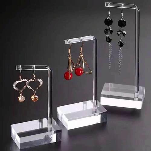 Clear Acrylic Hanging Earring Display Stand Jewelry Showing Case Earring Organizer Earring Holder  J