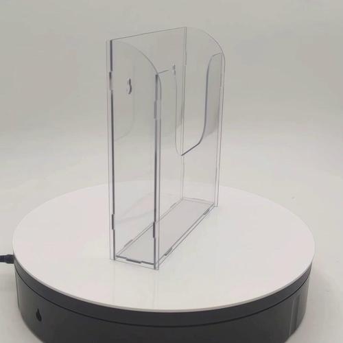 A5 Size Brochure holder Display Stand Plastic Box Stand (Wall Mountable)For Brochure storage