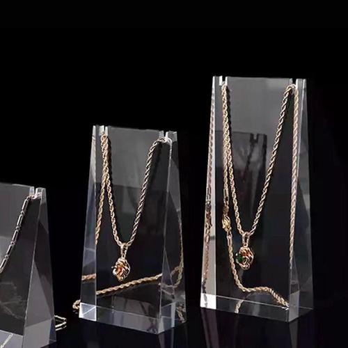 New Style Earrings Necklace Pendant Solid Acrylic Clear Chain Jewelry Display Stand &nbsp;Storage Racks